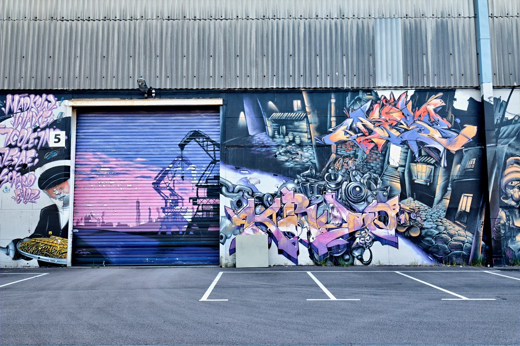 graffiti rouen frankrijk france art kunst kunstwerk mural murals straatkunst hdr urbex